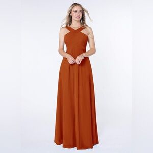 Azazie Kaleigh Bridesmaids Dress (Paprika)